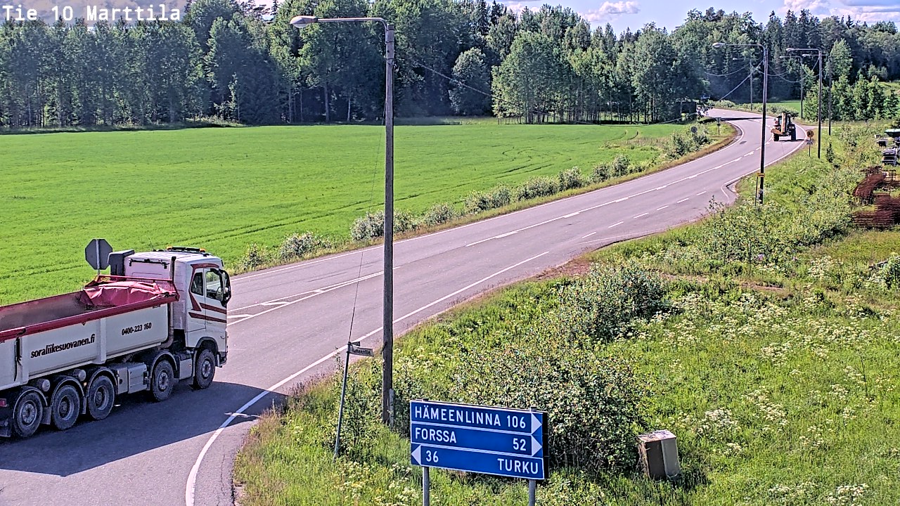 Kelikamerat Kuva Tie 10 Marttila, Marttila, Varsinais-Suomi