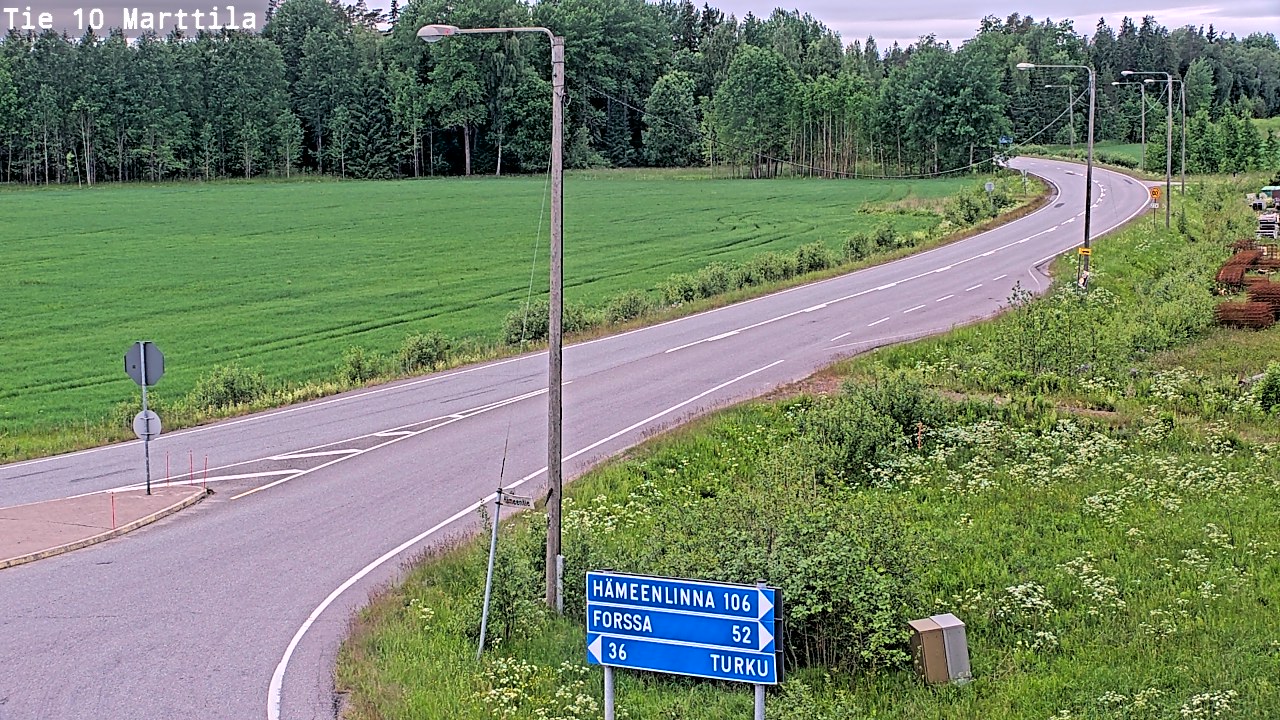 Kelikamerat Kuva Tie 10 Marttila, Marttila, Varsinais-Suomi