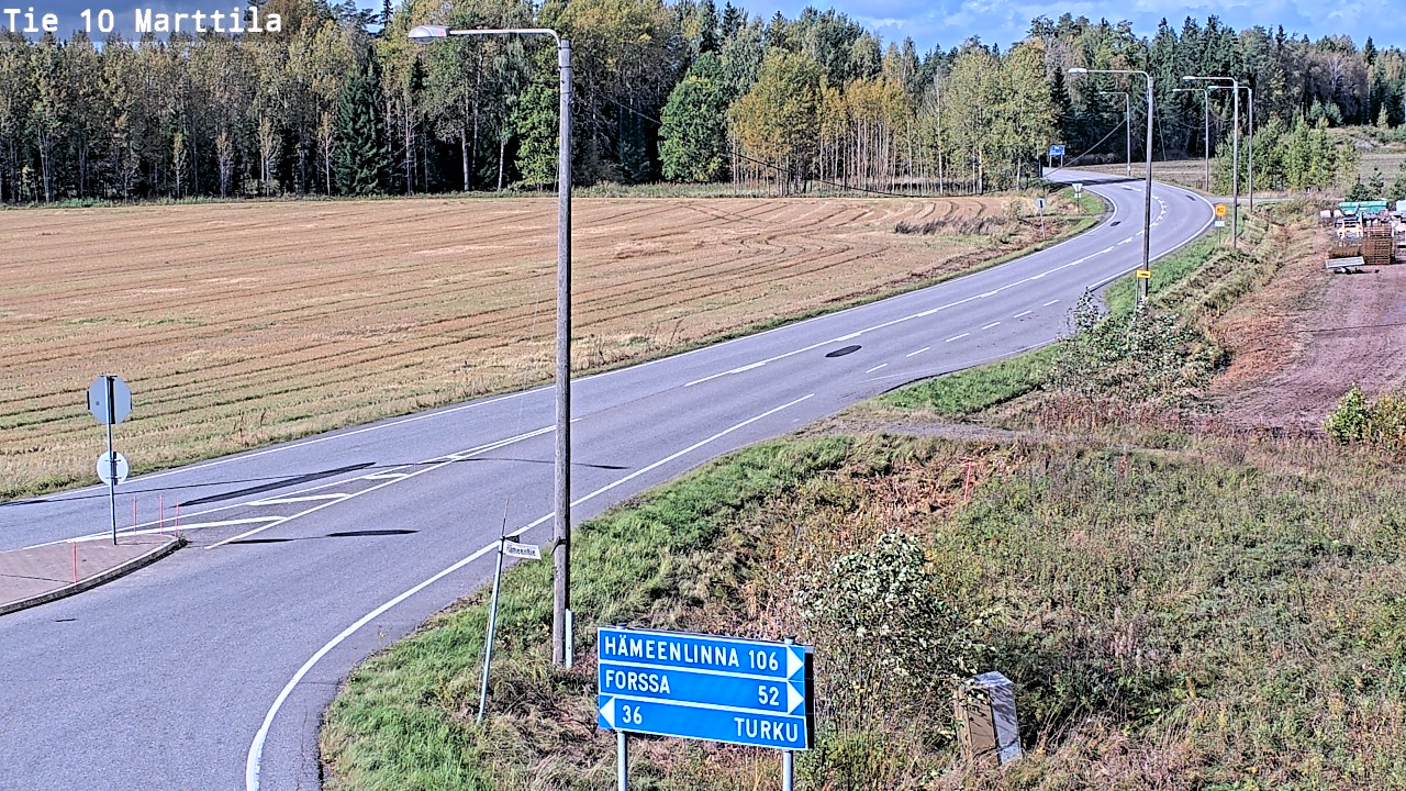 Kelikamerat Kuva Tie 10 Marttila, Marttila, Varsinais-Suomi