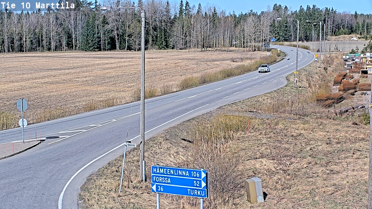 Kelikamerat Kuva Tie 10 Marttila, Marttila, Varsinais-Suomi