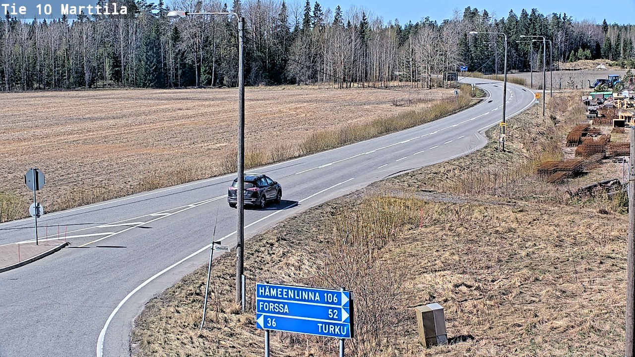 Kelikamerat Kuva Tie 10 Marttila, Marttila, Varsinais-Suomi
