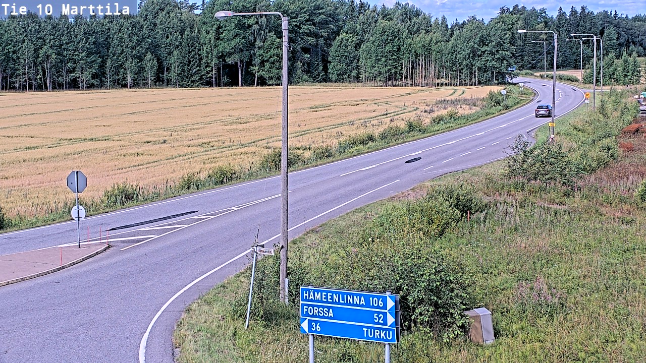 Kelikamerat Kuva Tie 10 Marttila, Marttila, Varsinais-Suomi