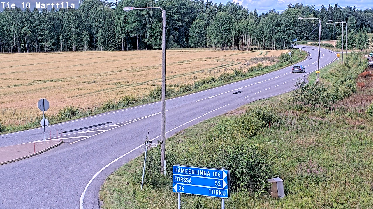 Kelikamerat Kuva Tie 10 Marttila, Marttila, Varsinais-Suomi