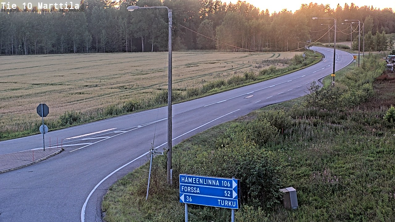 Kelikamerat Kuva Tie 10 Marttila, Marttila, Varsinais-Suomi