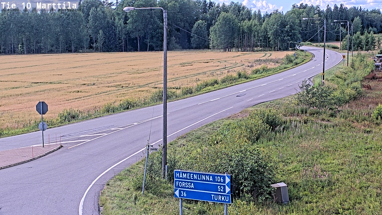 Kelikamerat Kuva Tie 10 Marttila, Marttila, Varsinais-Suomi