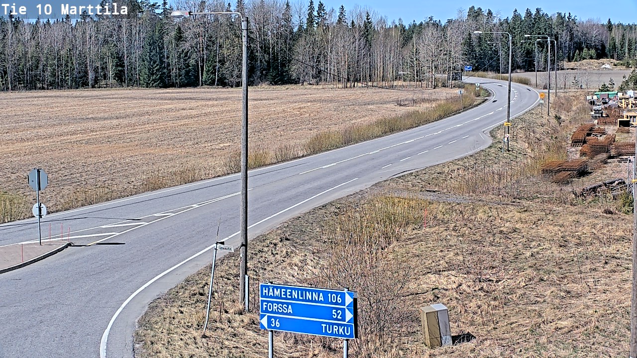 Kelikamerat Kuva Tie 10 Marttila, Marttila, Varsinais-Suomi