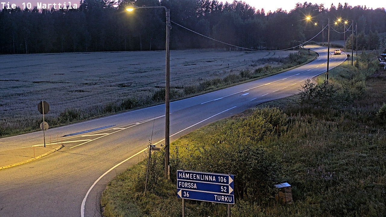 Kelikamerat Kuva Tie 10 Marttila, Marttila, Varsinais-Suomi