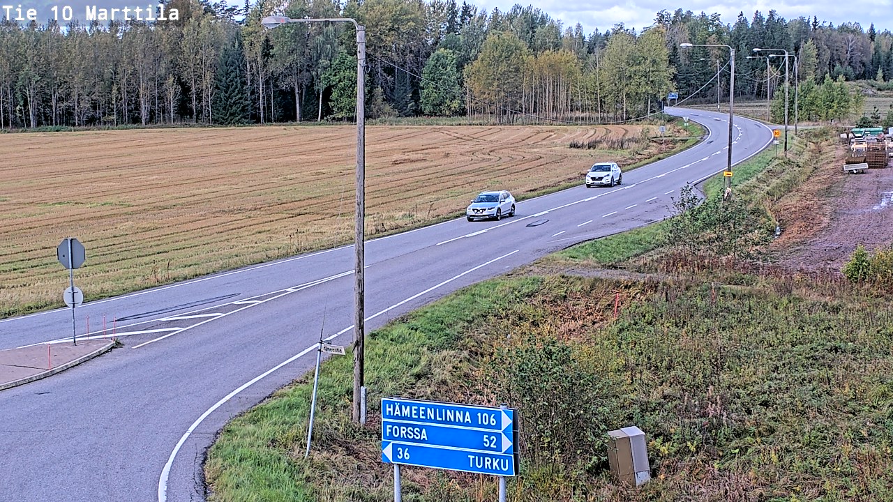 Kelikamerat Kuva Tie 10 Marttila, Marttila, Varsinais-Suomi