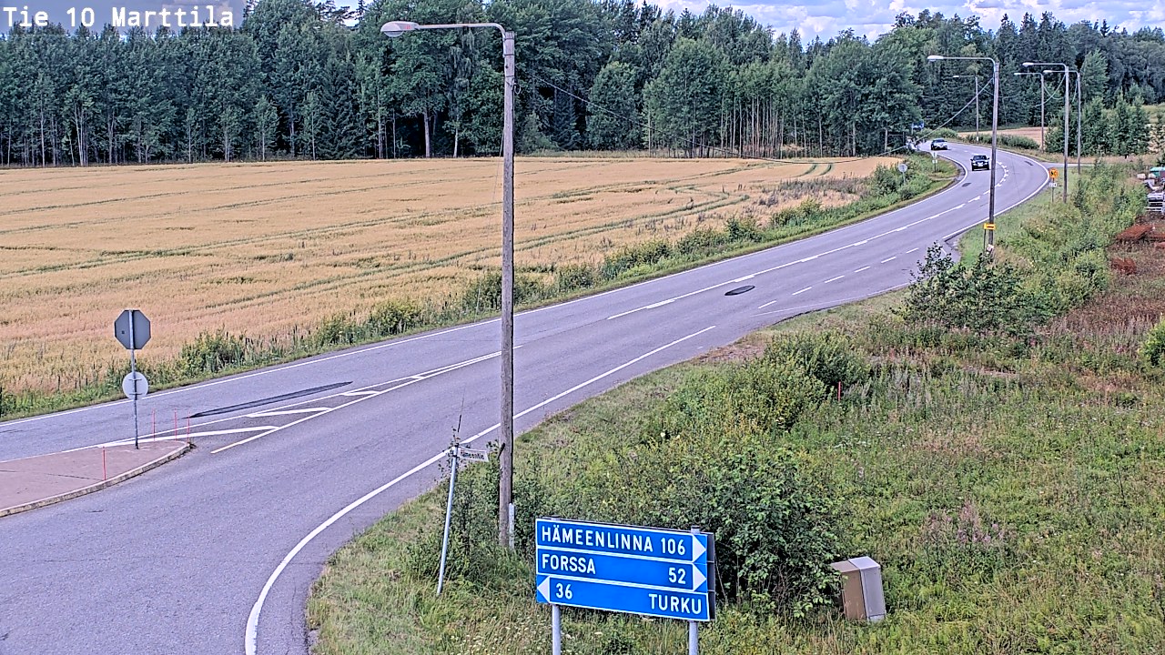 Kelikamerat Kuva Tie 10 Marttila, Marttila, Varsinais-Suomi