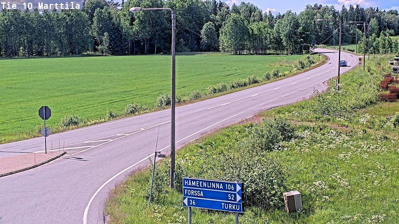 Kelikamerat Kuva Tie 10 Marttila, Marttila, Varsinais-Suomi