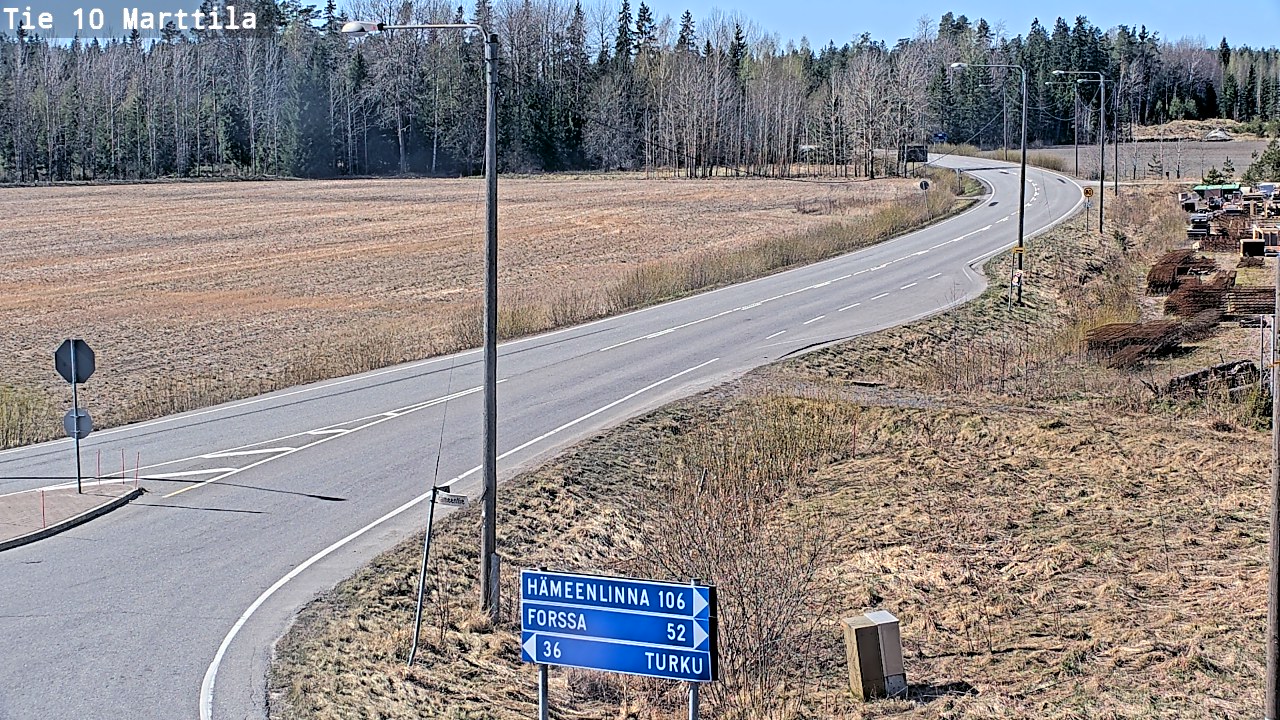 Kelikamerat Kuva Tie 10 Marttila, Marttila, Varsinais-Suomi