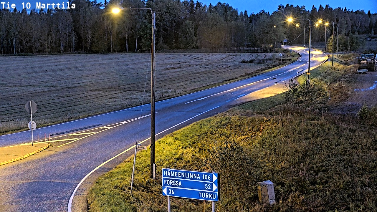 Kelikamerat Kuva Tie 10 Marttila, Marttila, Varsinais-Suomi