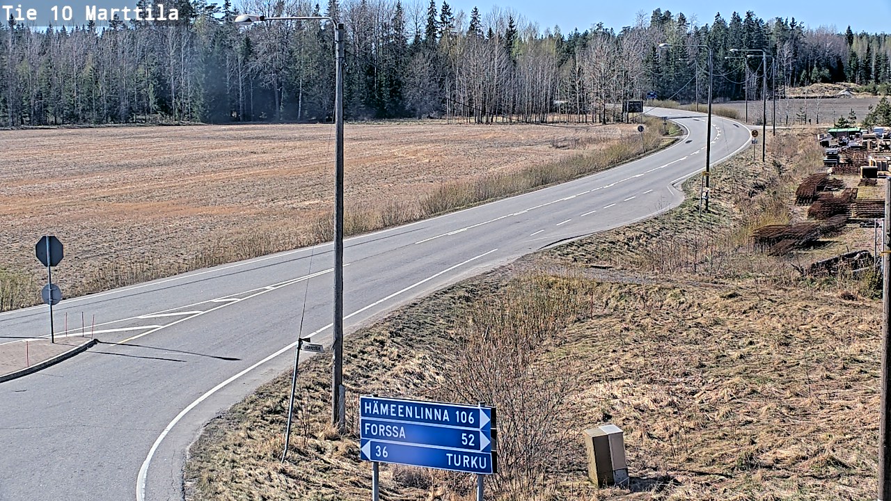 Kelikamerat Kuva Tie 10 Marttila, Marttila, Varsinais-Suomi