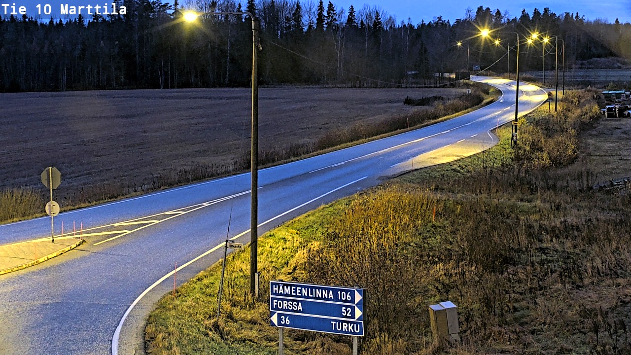 Kelikamerat Kuva Tie 10 Marttila, Marttila, Varsinais-Suomi