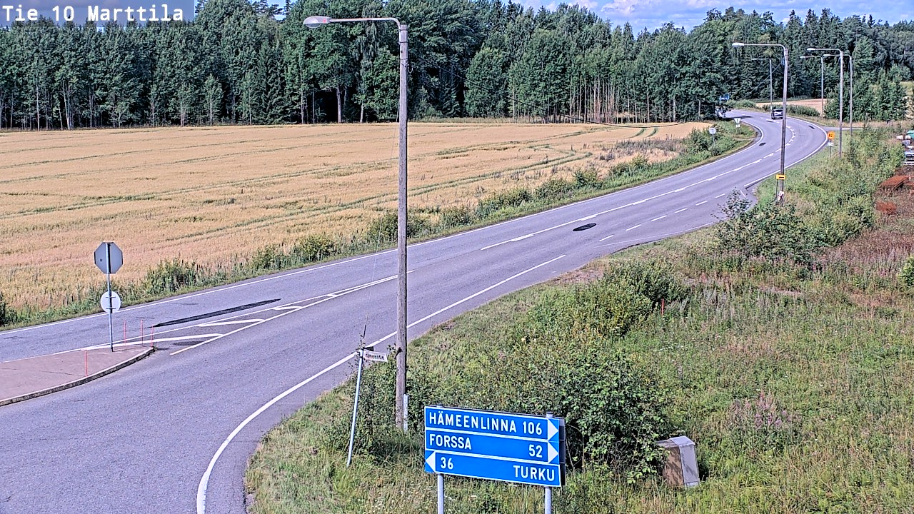 Kelikamerat Kuva Tie 10 Marttila, Marttila, Varsinais-Suomi
