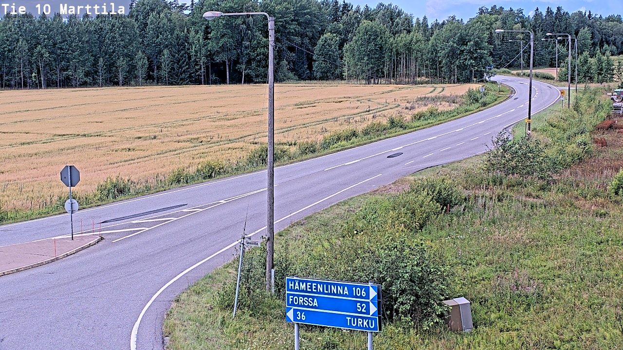Kelikamerat Kuva Tie 10 Marttila, Marttila, Varsinais-Suomi