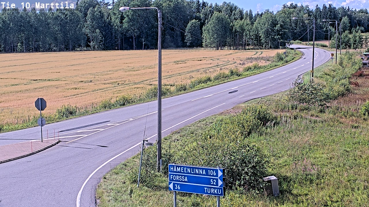 Kelikamerat Kuva Tie 10 Marttila, Marttila, Varsinais-Suomi
