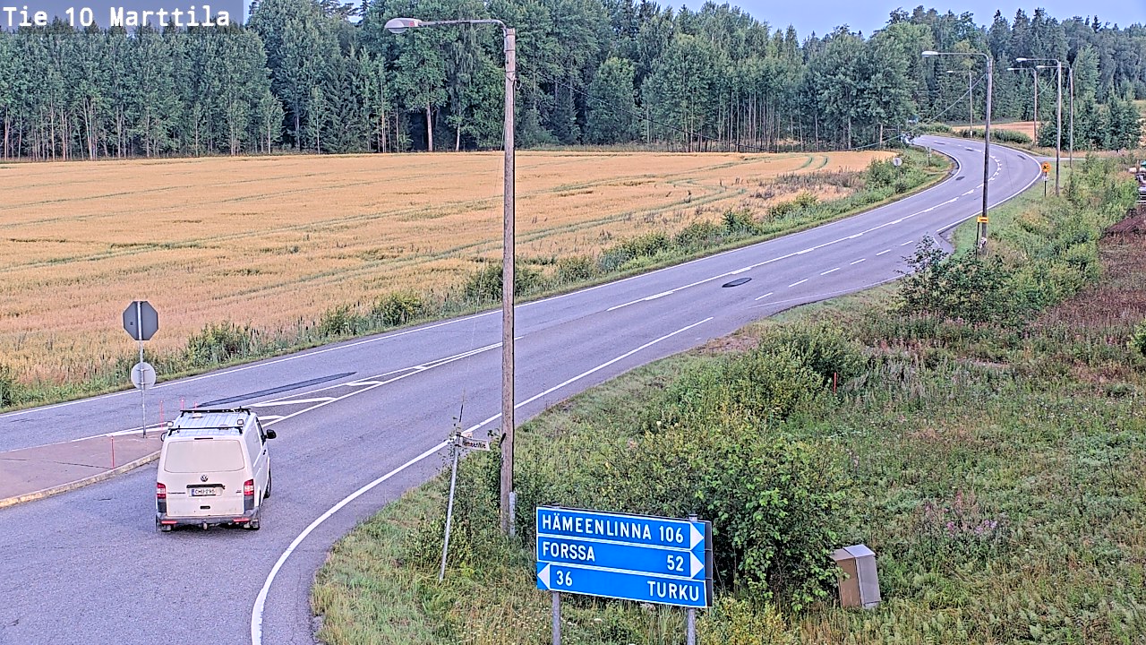 Kelikamerat Kuva Tie 10 Marttila, Marttila, Varsinais-Suomi