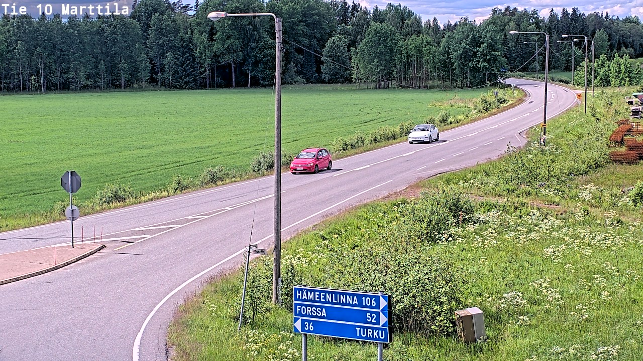 Kelikamerat Kuva Tie 10 Marttila, Marttila, Varsinais-Suomi