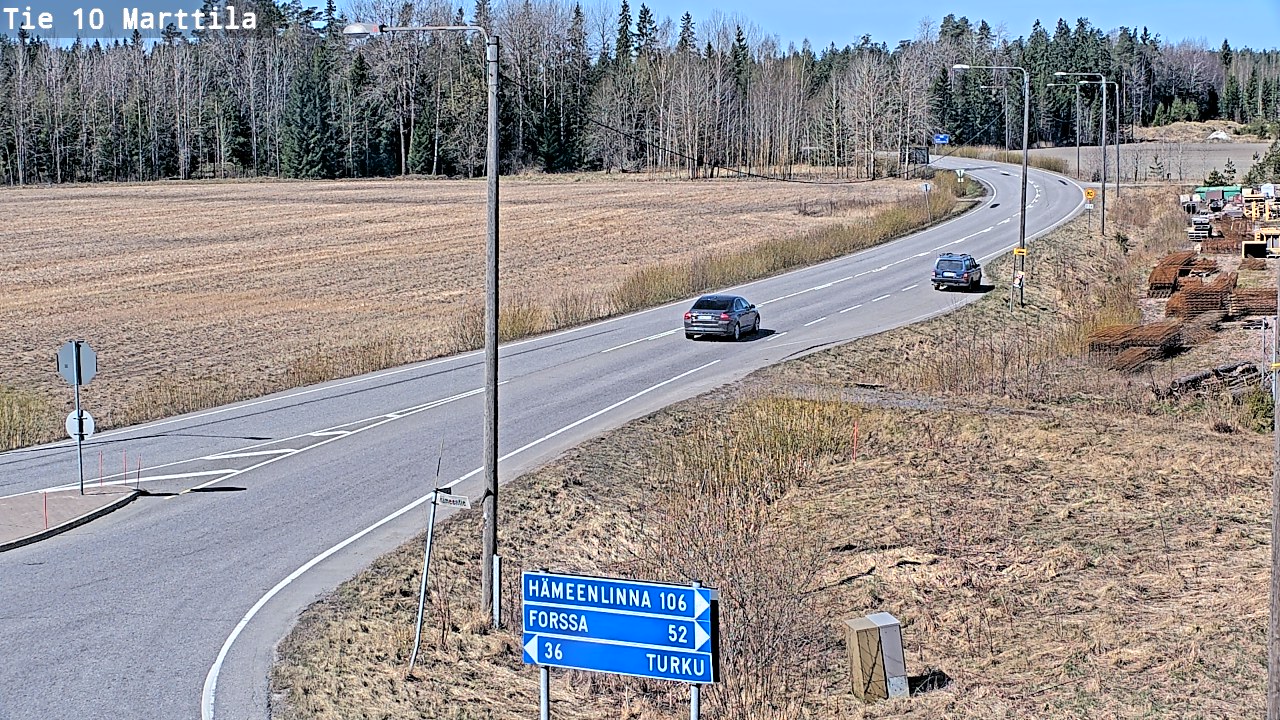 Kelikamerat Kuva Tie 10 Marttila, Marttila, Varsinais-Suomi