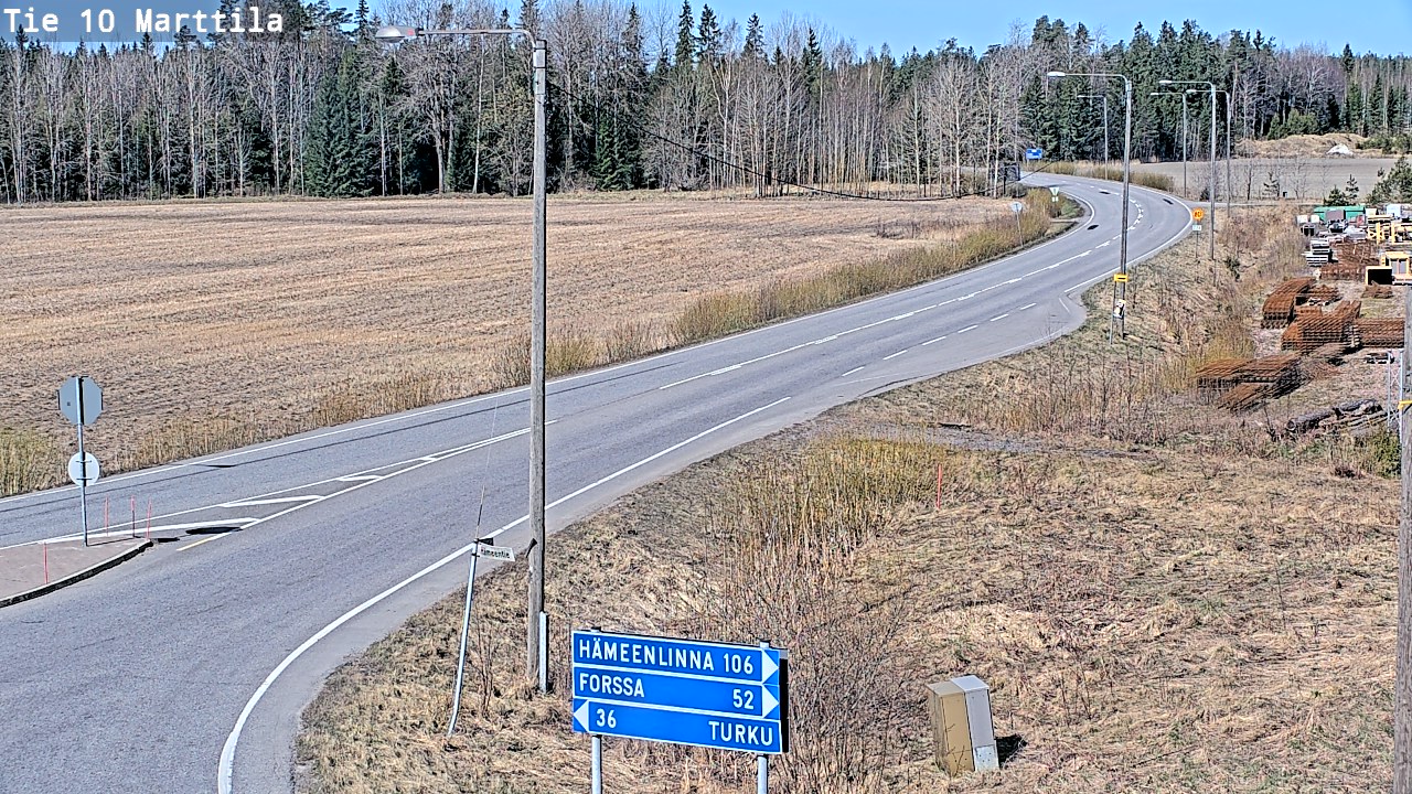 Kelikamerat Kuva Tie 10 Marttila, Marttila, Varsinais-Suomi
