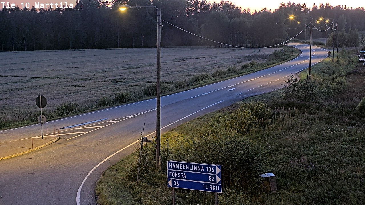 Kelikamerat Kuva Tie 10 Marttila, Marttila, Varsinais-Suomi