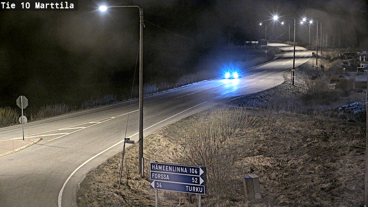Weather Camera Image Road 10 Marttila, Marttila, Varsinais-Suomi