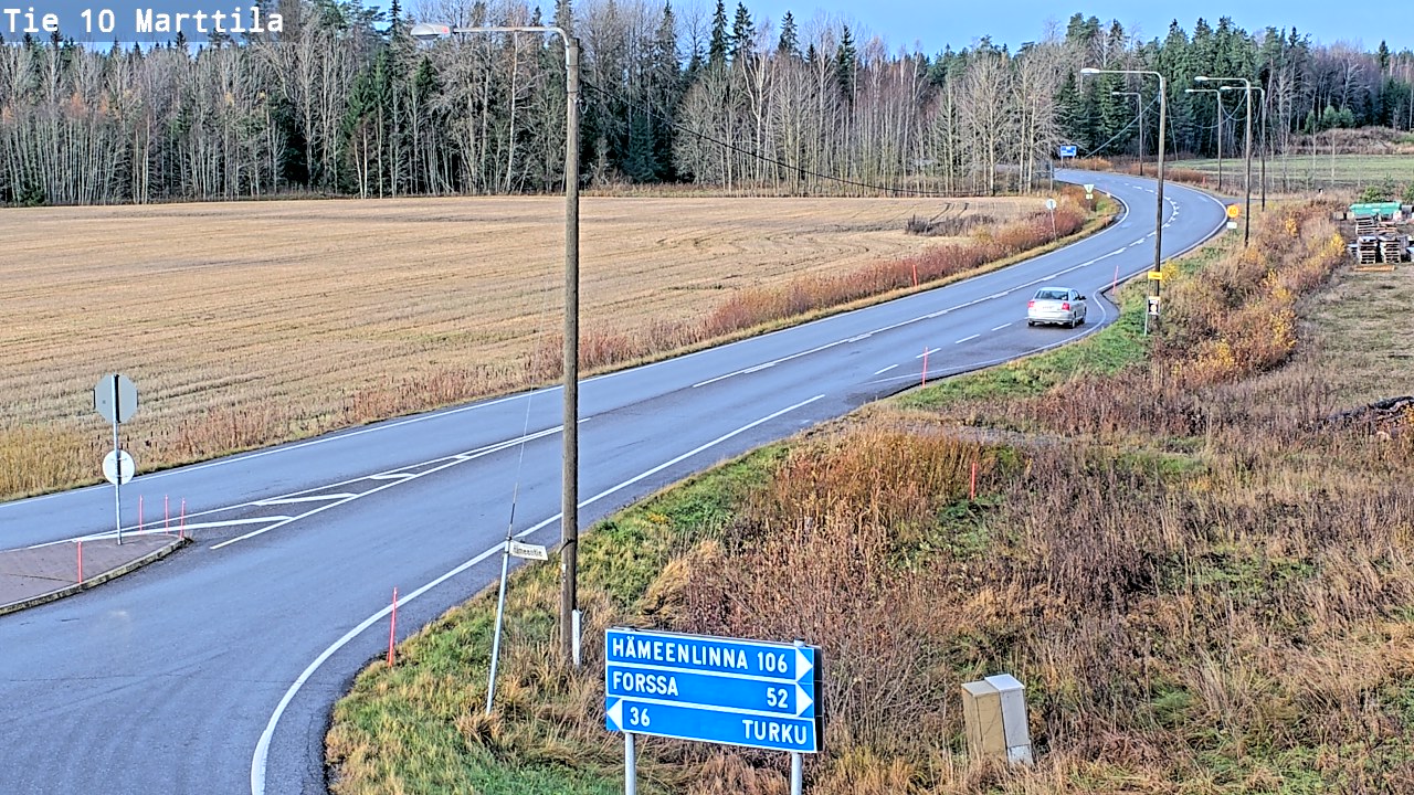 Kelikamerat Kuva Tie 10 Marttila, Marttila, Varsinais-Suomi