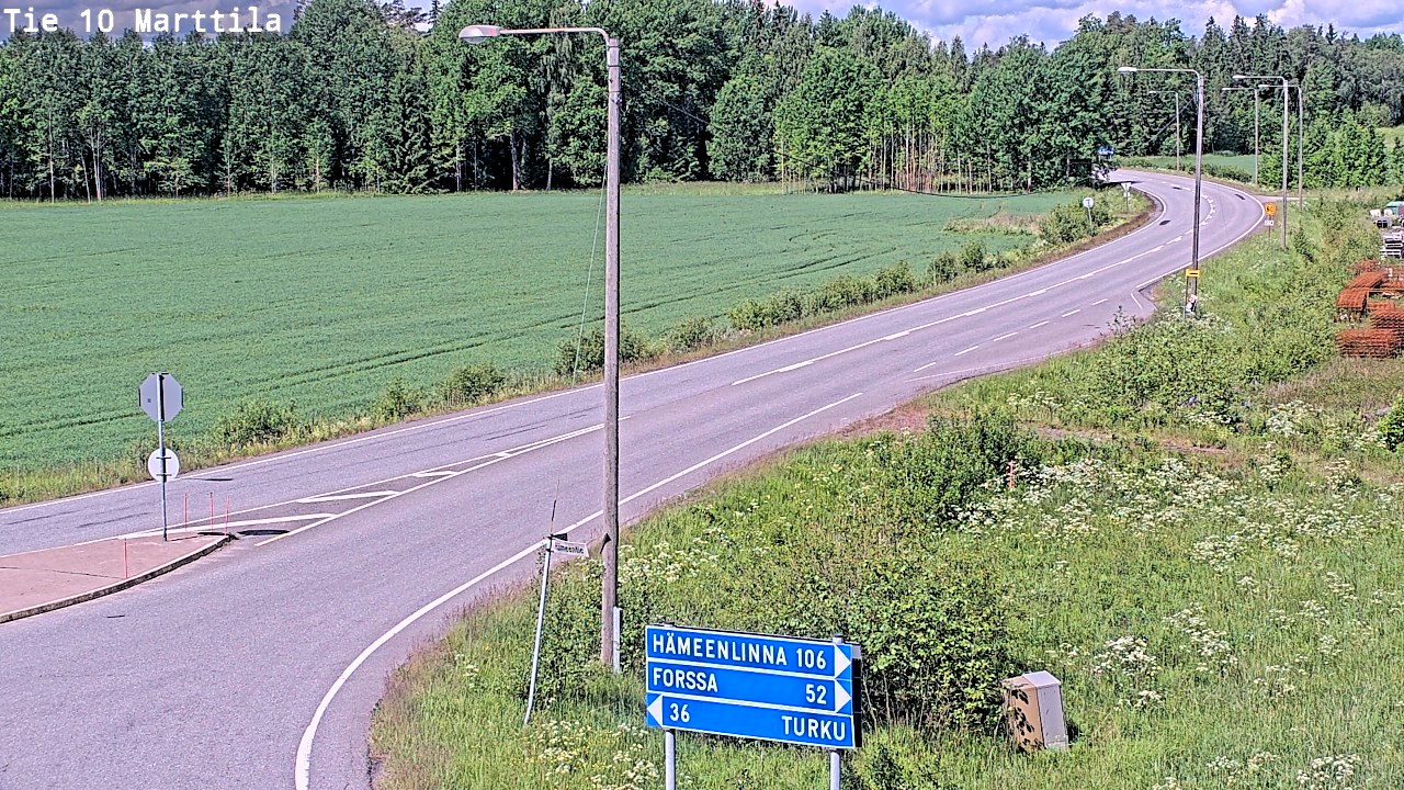 Kelikamerat Kuva Tie 10 Marttila, Marttila, Varsinais-Suomi