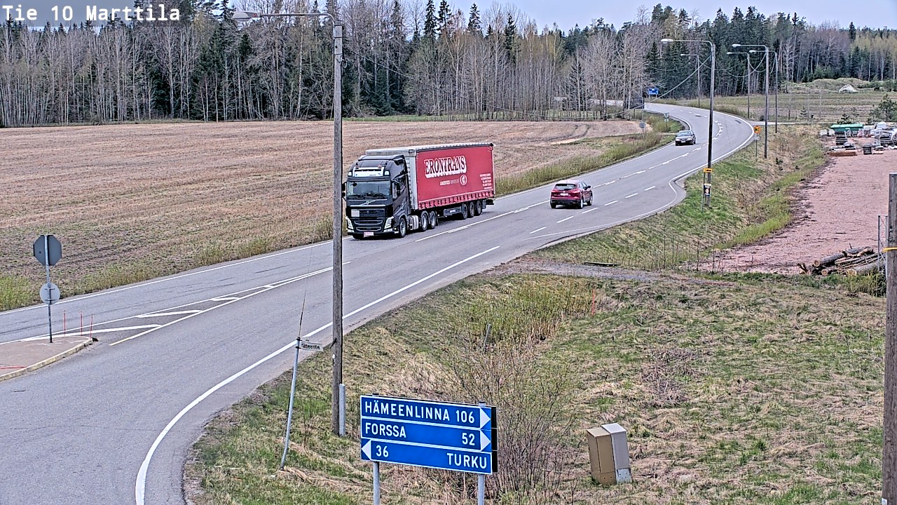 Kelikamerat Kuva Tie 10 Marttila, Marttila, Varsinais-Suomi