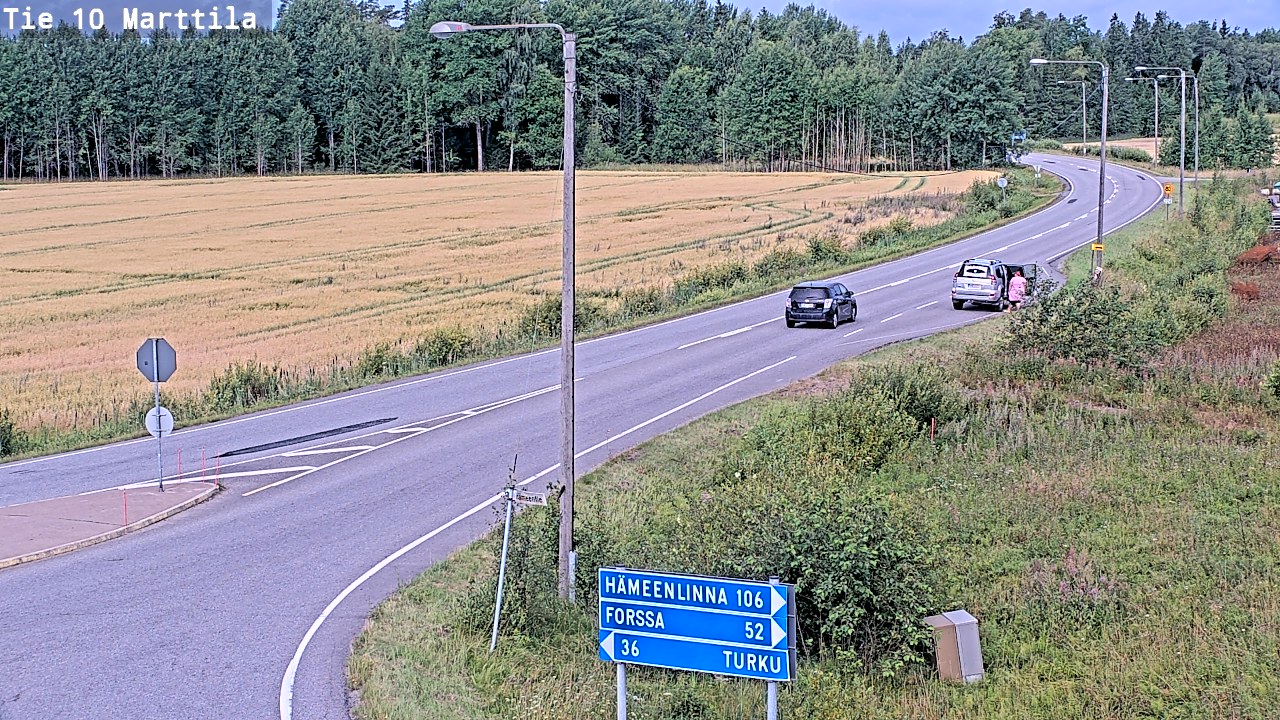 Kelikamerat Kuva Tie 10 Marttila, Marttila, Varsinais-Suomi