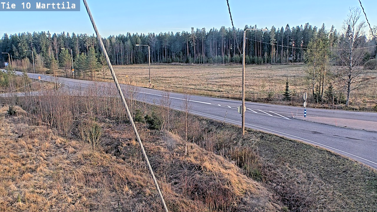 Weather Camera Image Road 10 Marttila, Marttila, Varsinais-Suomi