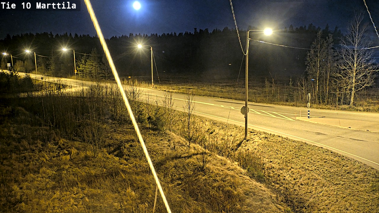 Weather Camera Image Road 10 Marttila, Marttila, Varsinais-Suomi