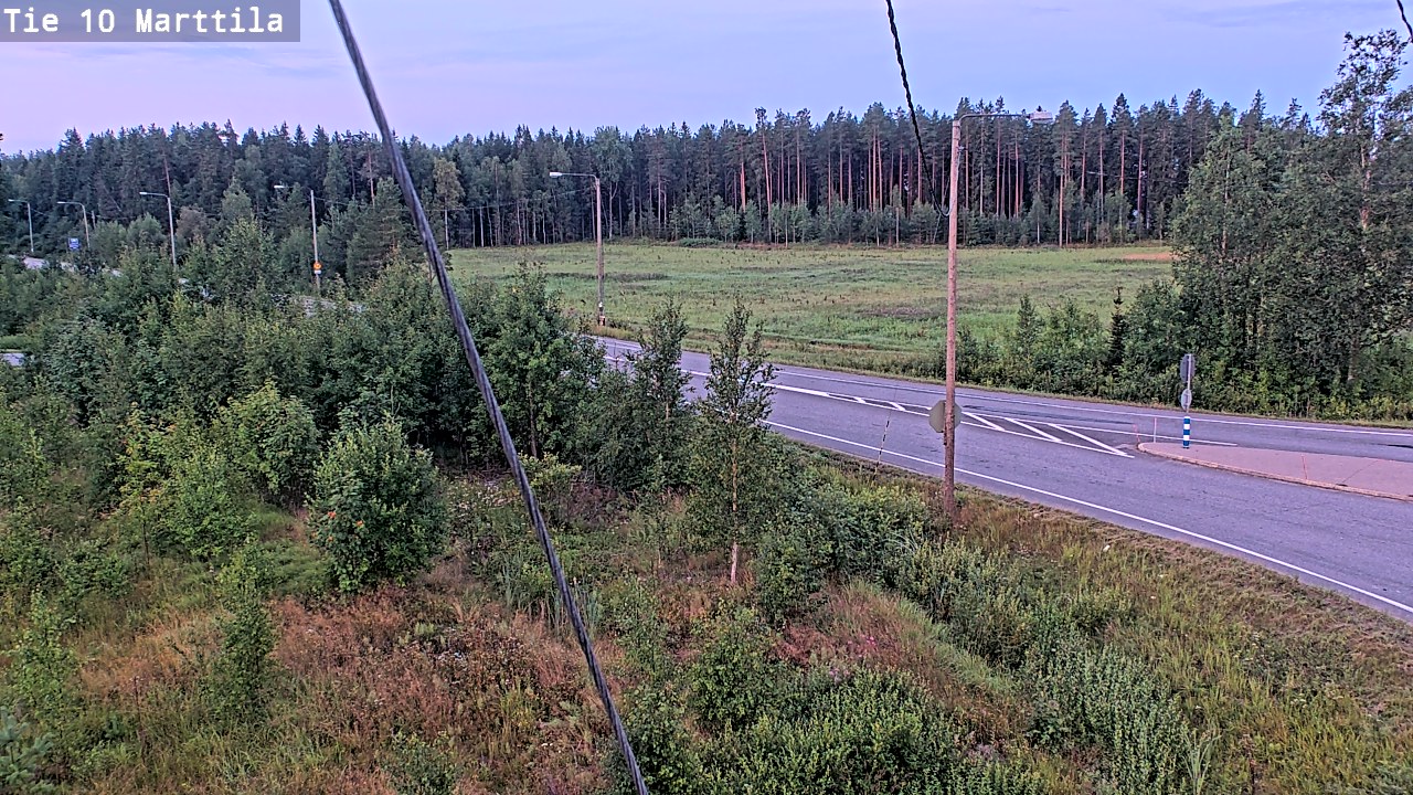 Weather Camera Image Road 10 Marttila, Marttila, Varsinais-Suomi