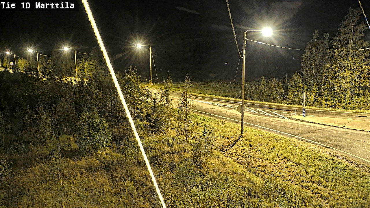 Weather Camera Image Väg 10 S:t Mårtens, Marttila, Varsinais-Suomi