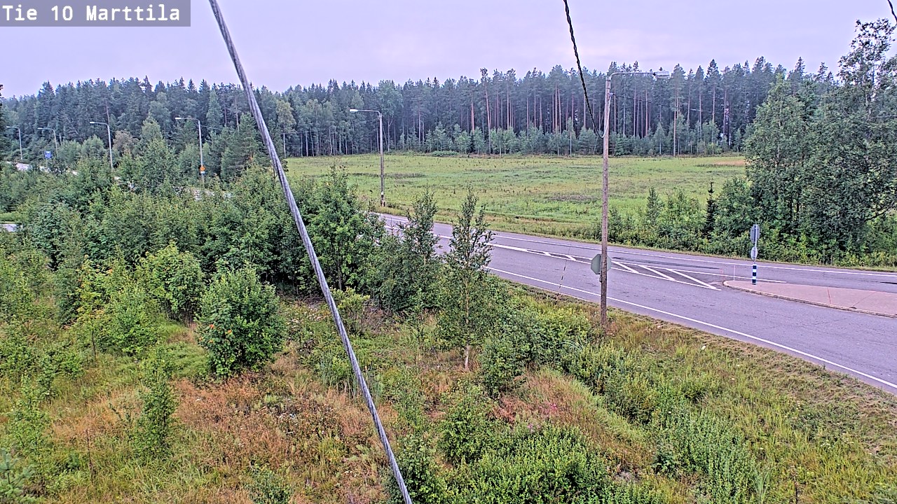 Weather Camera Image Road 10 Marttila, Marttila, Varsinais-Suomi