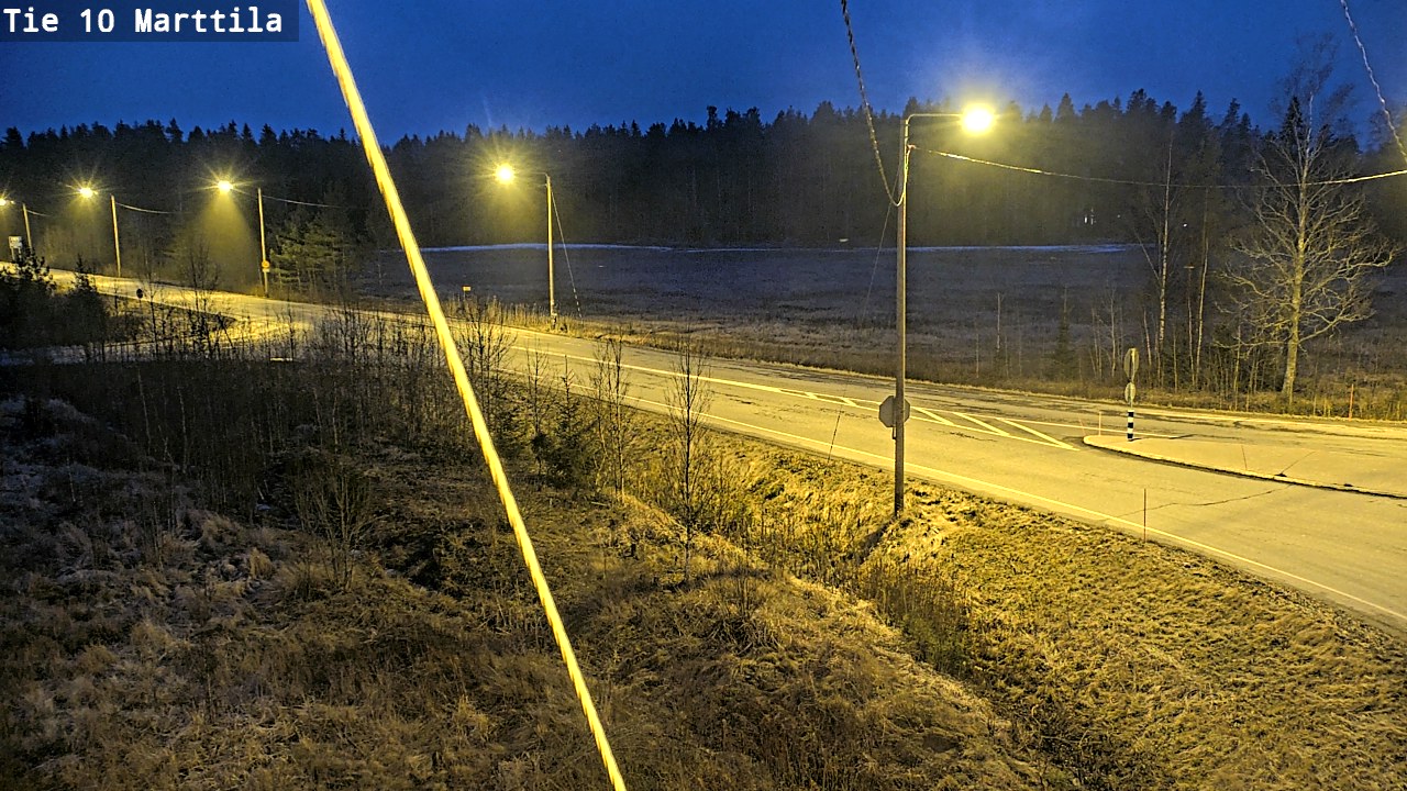 Weather Camera Image Road 10 Marttila, Marttila, Varsinais-Suomi