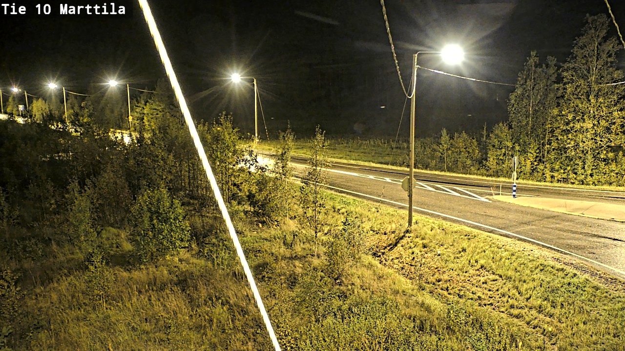 Weather Camera Image Väg 10 S:t Mårtens, Marttila, Varsinais-Suomi