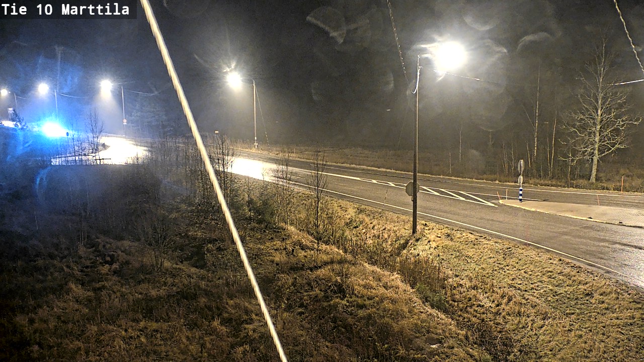 Weather Camera Image Väg 10 S:t Mårtens, Marttila, Varsinais-Suomi