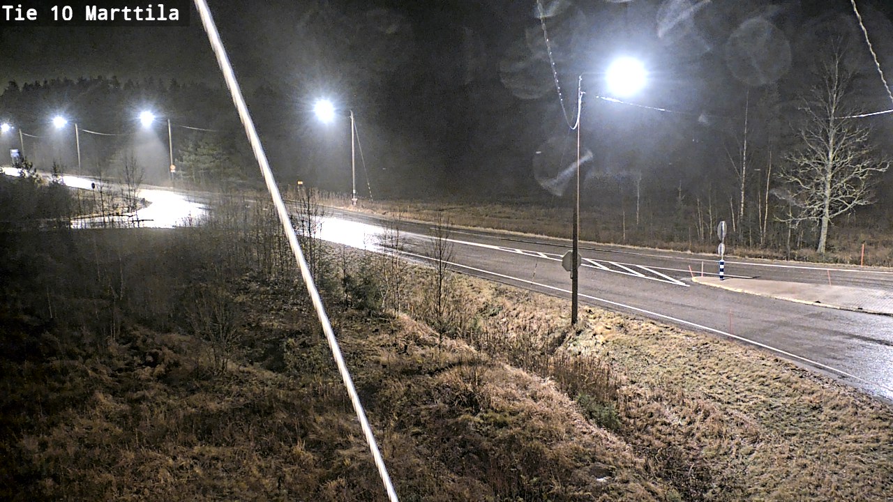 Weather Camera Image Väg 10 S:t Mårtens, Marttila, Varsinais-Suomi
