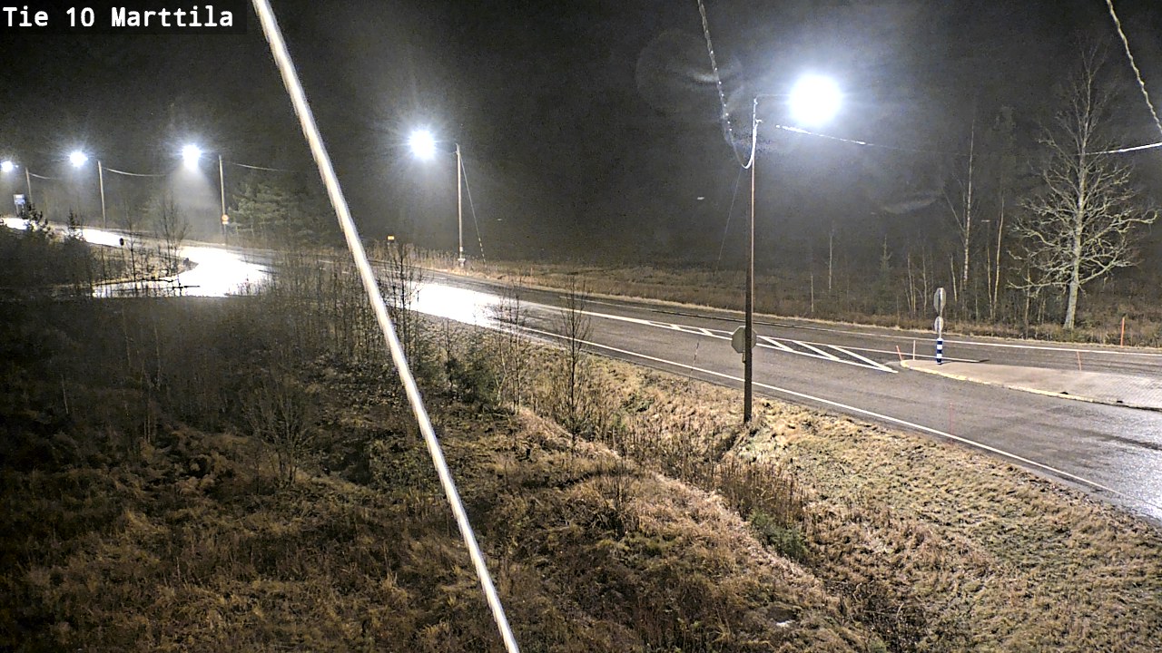Weather Camera Image Väg 10 S:t Mårtens, Marttila, Varsinais-Suomi