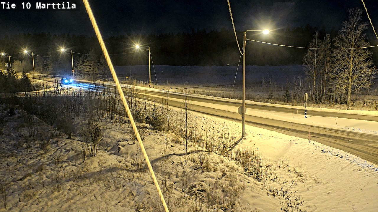 Weather Camera Image Road 10 Marttila, Marttila, Varsinais-Suomi