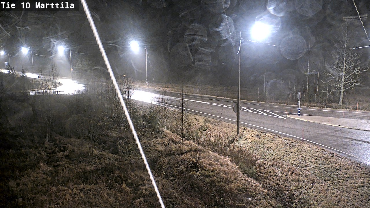 Weather Camera Image Väg 10 S:t Mårtens, Marttila, Varsinais-Suomi
