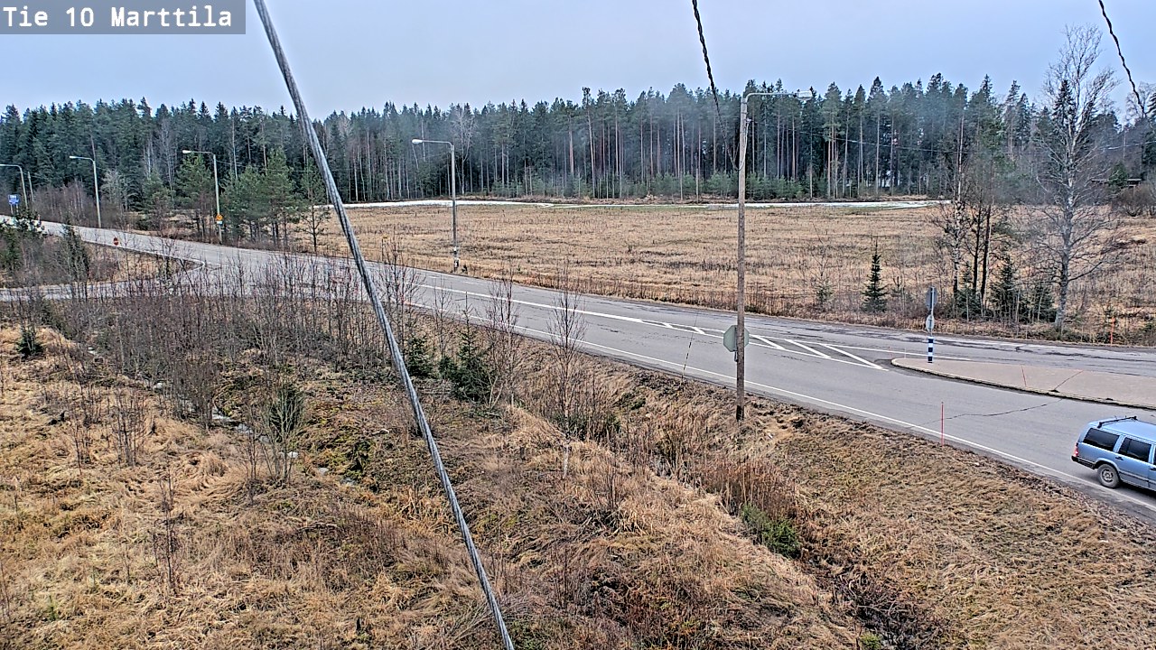 Weather Camera Image Road 10 Marttila, Marttila, Varsinais-Suomi