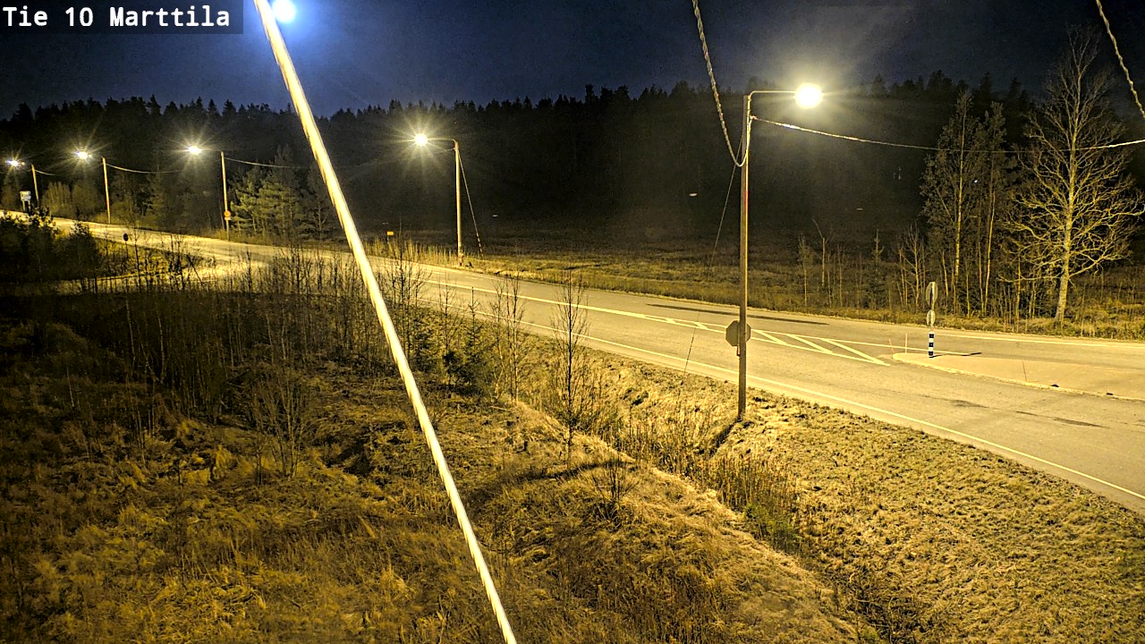 Weather Camera Image Road 10 Marttila, Marttila, Varsinais-Suomi