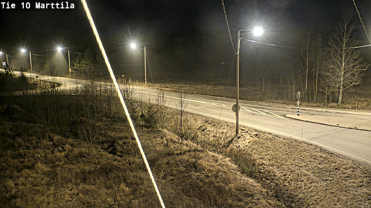 Weather Camera Image Road 10 Marttila, Marttila, Varsinais-Suomi