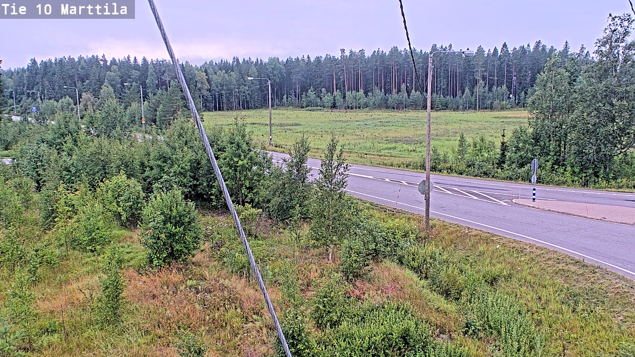 Weather Camera Image Road 10 Marttila, Marttila, Varsinais-Suomi