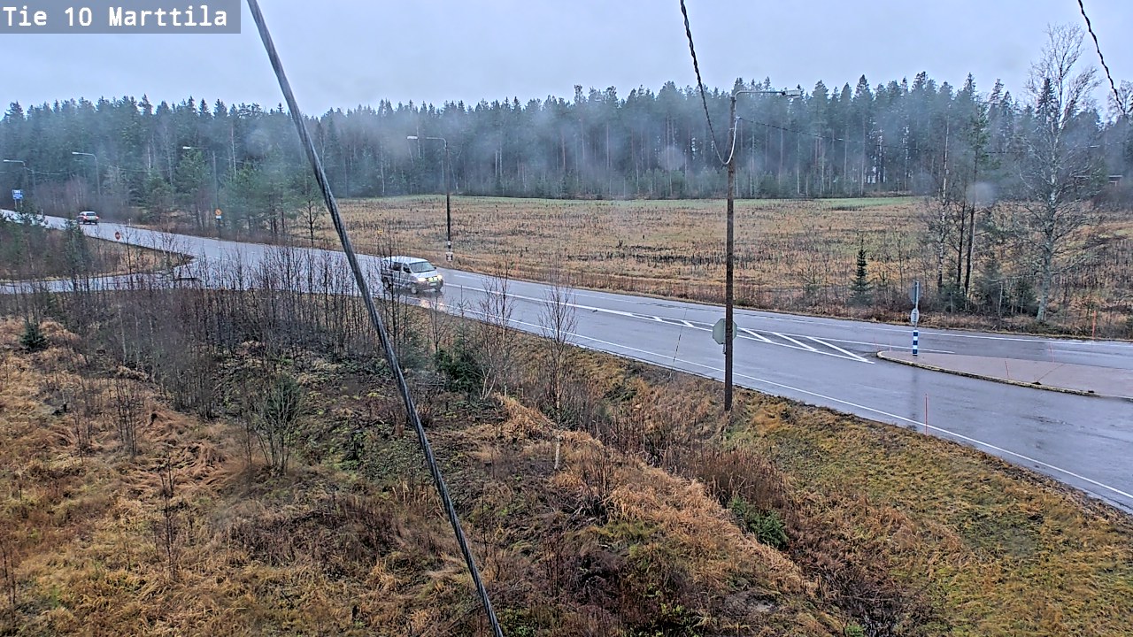 Weather Camera Image Road 10 Marttila, Marttila, Varsinais-Suomi