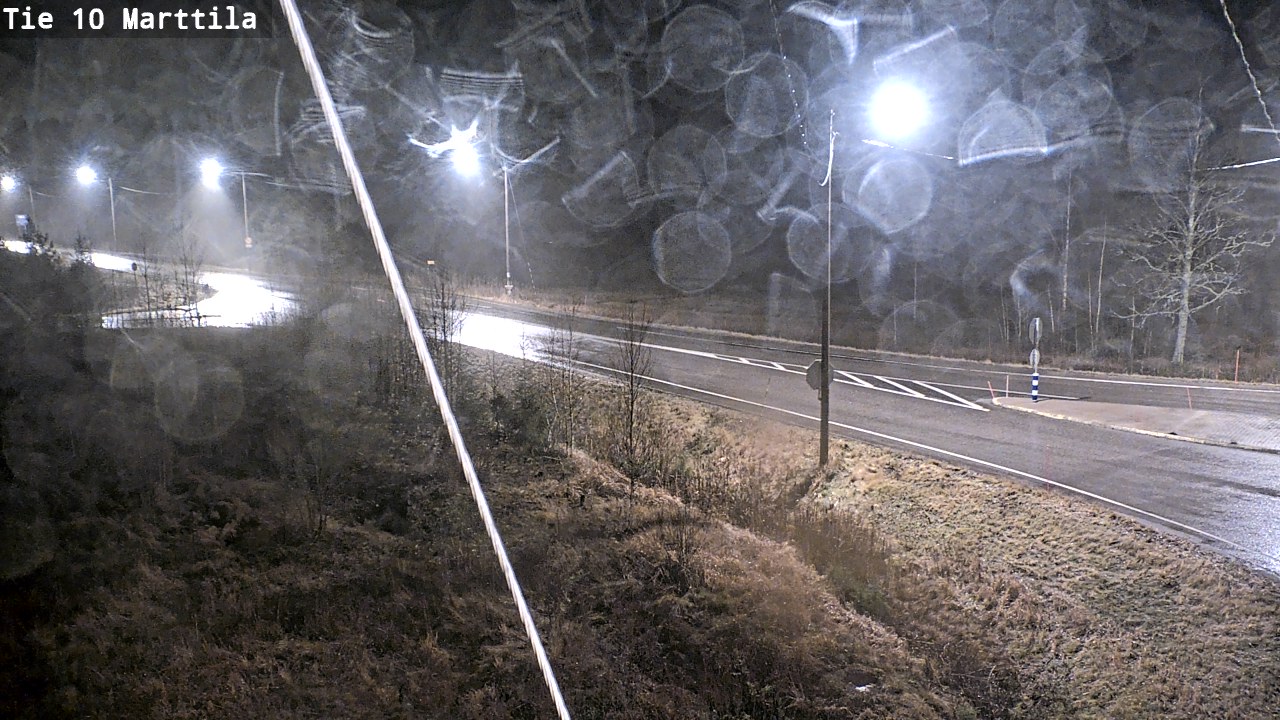 Weather Camera Image Väg 10 S:t Mårtens, Marttila, Varsinais-Suomi