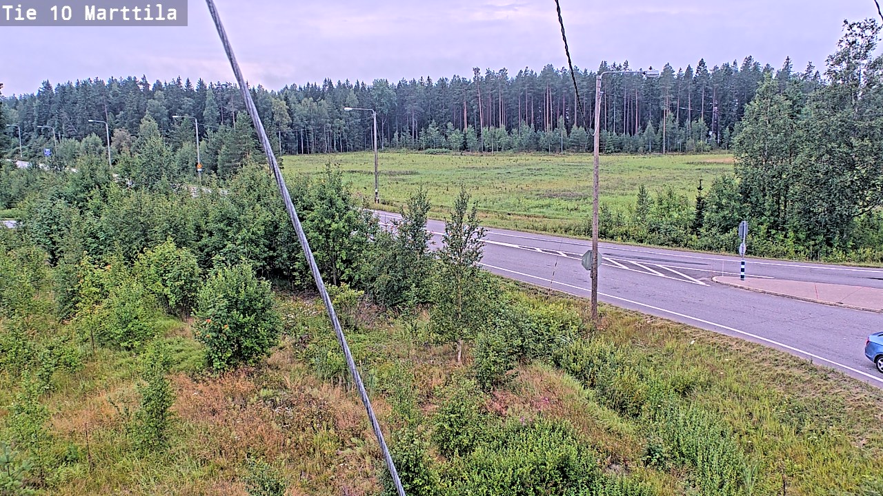 Weather Camera Image Road 10 Marttila, Marttila, Varsinais-Suomi